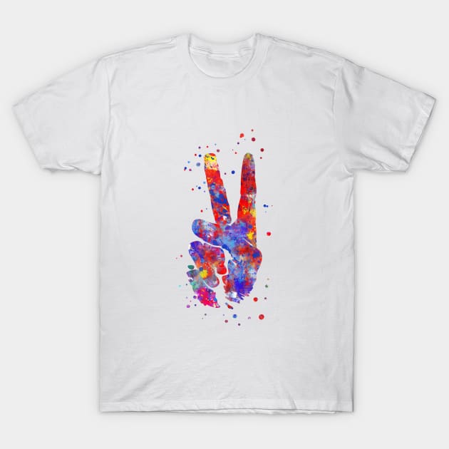 Symbol peace T-Shirt by RosaliArt